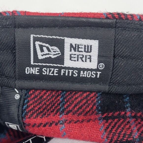 Hillsboro Hops Tartan Plaid MiLB New Era 9fifty Leather Strap Adjustable Hat - Picture 13 of 14